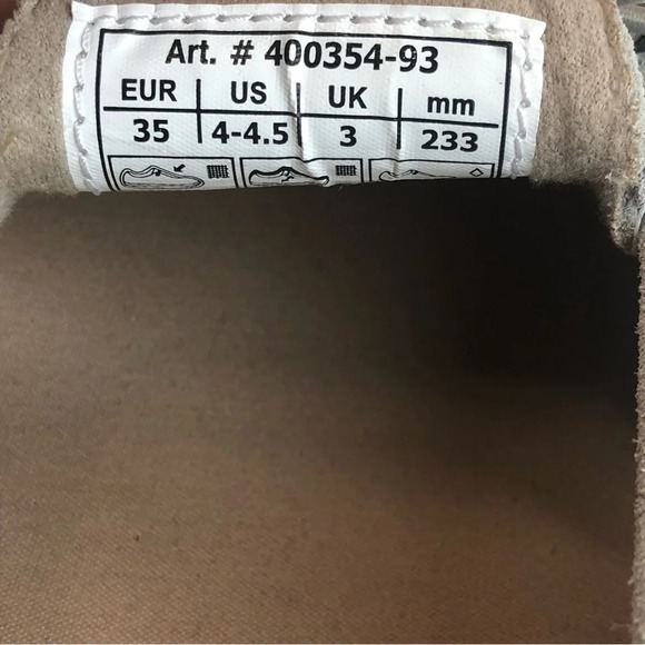 MBT Taupe Gray Suede Slip On Performance Loafers Size 4-4.5 - Picture 5 of 7